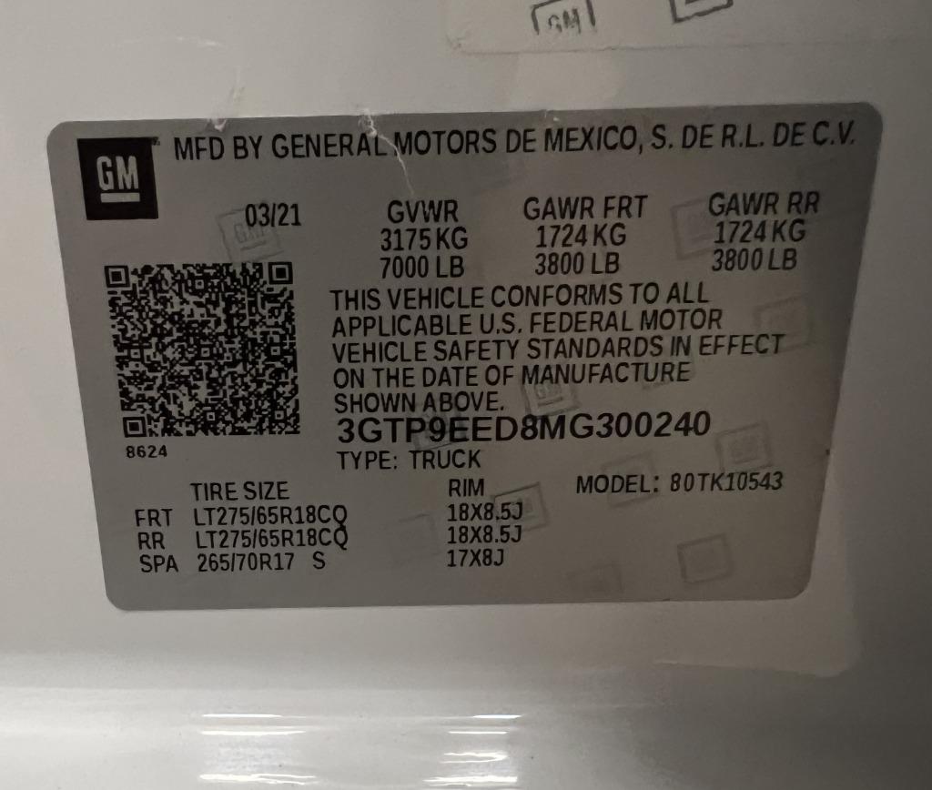 2021 GMC Sierra 1500 AT4 - Photo 55